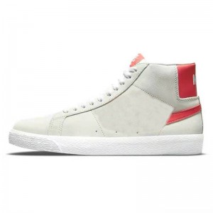 SB Zoom Blazer Mid Lobster Casual Shoes On Jeans