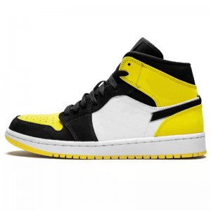 Jordan 1 Mid SE ‘Yellow Toe’ Sport Shoes That Make You Taller