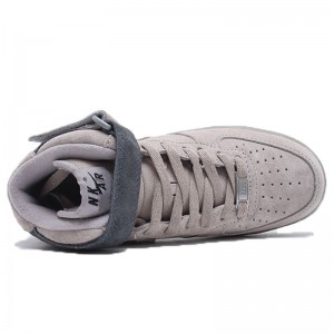 Air Force 1 ’07 Light Gray Basketball Shoes Custom
