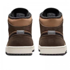 Jordan 1 Mid SE ‘Dark Chocolate’ Basketball Shoes On Amazon