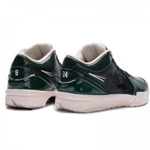Undefeated×Zoom Kobe 4 Protro Bucks Basketball Shoes Low Top