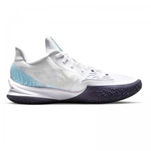 Kyrie Low 4 White blue Basketball Shoes On Sale Best