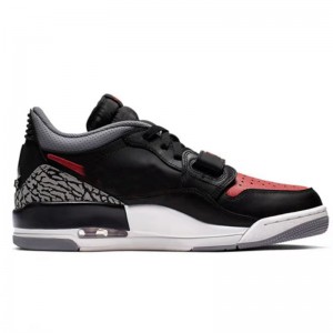 Jordan Legacy 312 low Bred Cement Basketball Shoes Mens Size