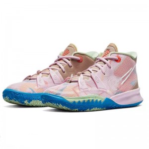 Kyrie 7 ’1 World 1 People’ Regal Pink Basketball Shoes Colorful