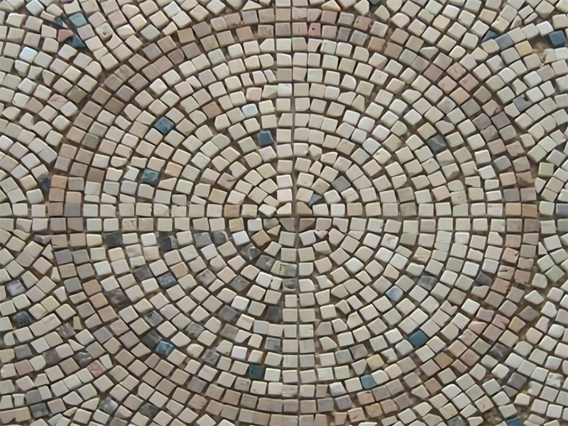 2-Zemin dekorasyonu için mozaikler