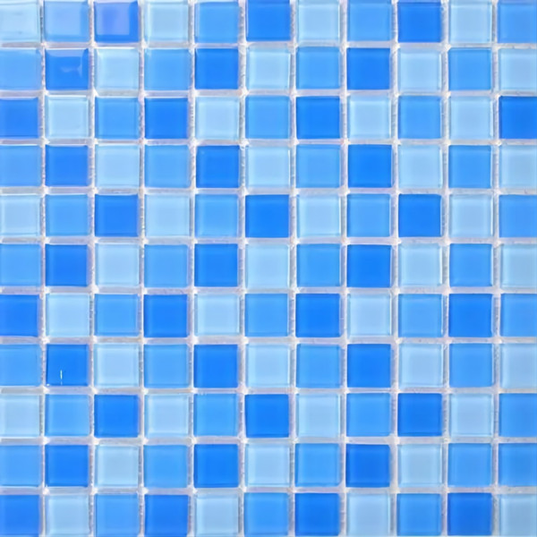 벽과 바닥용 블루 세라믹 타일