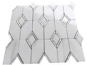 Sina Mater Pearl Inlaid Alba Diamond Marmor Design Mosaic Tile