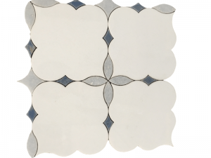 Висококвалитетни мермерни водомлазни мозаик плочица за купатило камени зидни мозаик