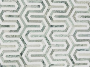 Hot Sale China Geometris Marble Tile Harlow Picket Mosaic Stone
