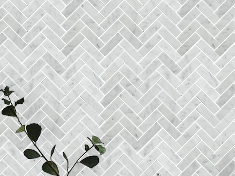 Hot Sale Green Herringbone Marble Mosaic Tile For BathroomKitchen (5)
