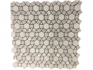 Pallas, Alba Marmor, et Mater Pearl Tile For Wall Decoration