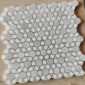 Mosaik Steen Fliesen a Mosaik Kichen Backsplash