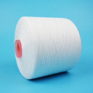 100 % fil de polyester filé à haute ténacité vierge 52/2 pour la couture, le tissage et le tricot.