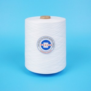 Usine de gros 100 % polyester fils à coudre filé coloré avec tube de teinture