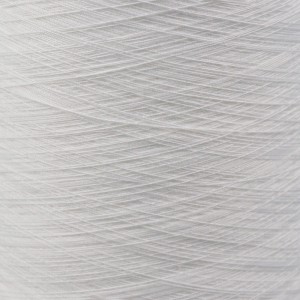 Surovina 100% polyesterová kroužková nit na šití