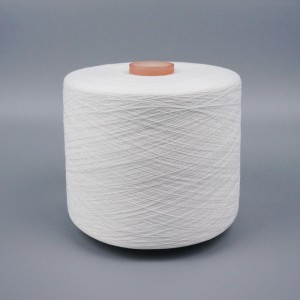 Kri blan semi mat 100% fil Polyester koud fil 16/2