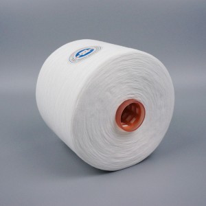 TFO Semi dull polyester මහන නූල් 32s/2 Yizheng තන්තු සමග