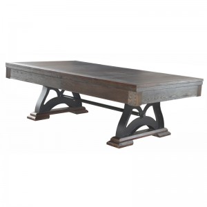 Кітайскі заводскі більярдны стол з сучасным дызайнам і абедзеннай стальніцай