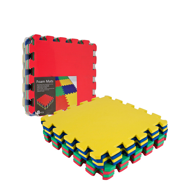 Tappetino da gioco per bambini in materiale antiscivolo ad alta densità in schiuma EVA colorata non tossica da 20 mm