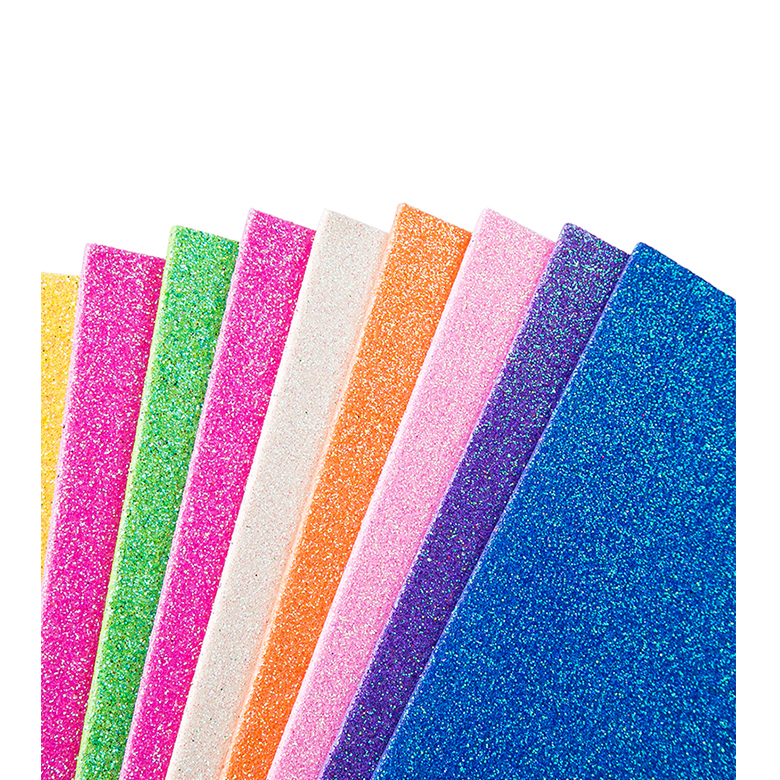 Vendita diretta in fabbrica Materiale glitter EVA per artigianato scolastico