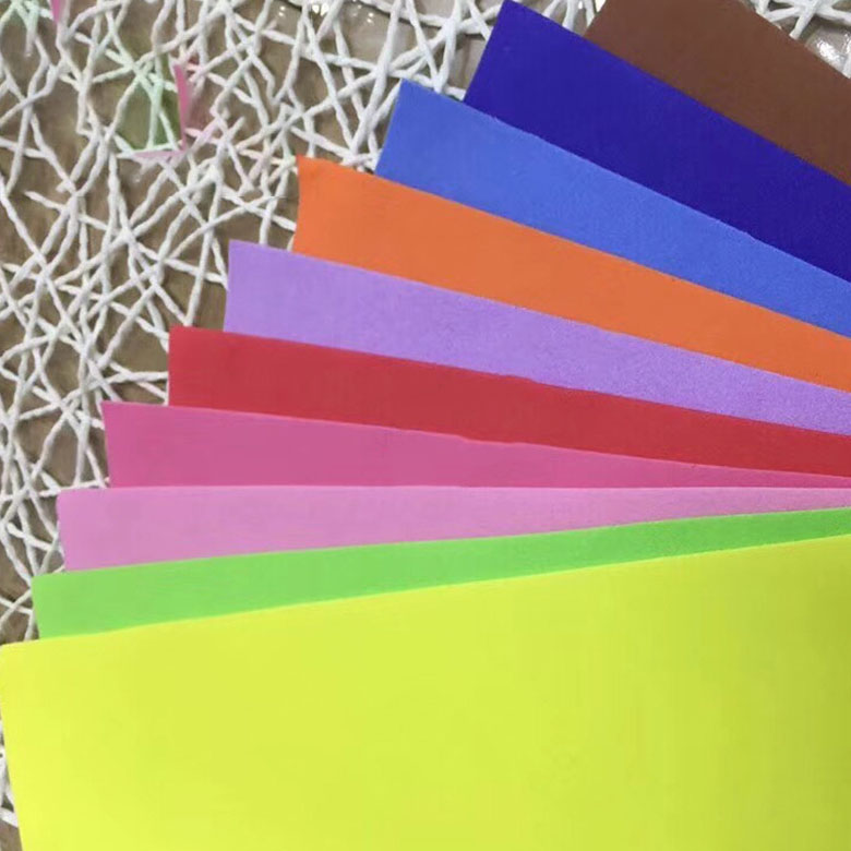 EVA putas Ķīnas piegādātāju vairumtirdzniecības cena krāsains EVA Glitter Foam Sheet