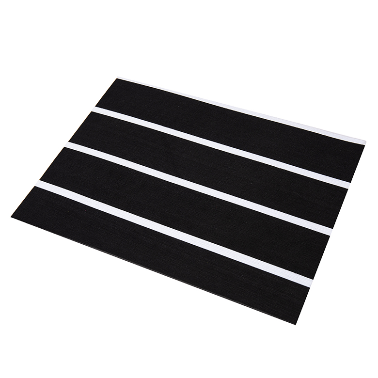 2020 새로운 디자인 스트라이프 안티 이슬 다크 시트 보트 바닥재 카펫 합성 티크 데크 마린