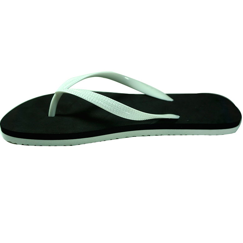 Ukuthengisa okuqondile kwasefekthri okwenziwe ngezifiso i-EVA flip flop entsha ye-beach walk slipper