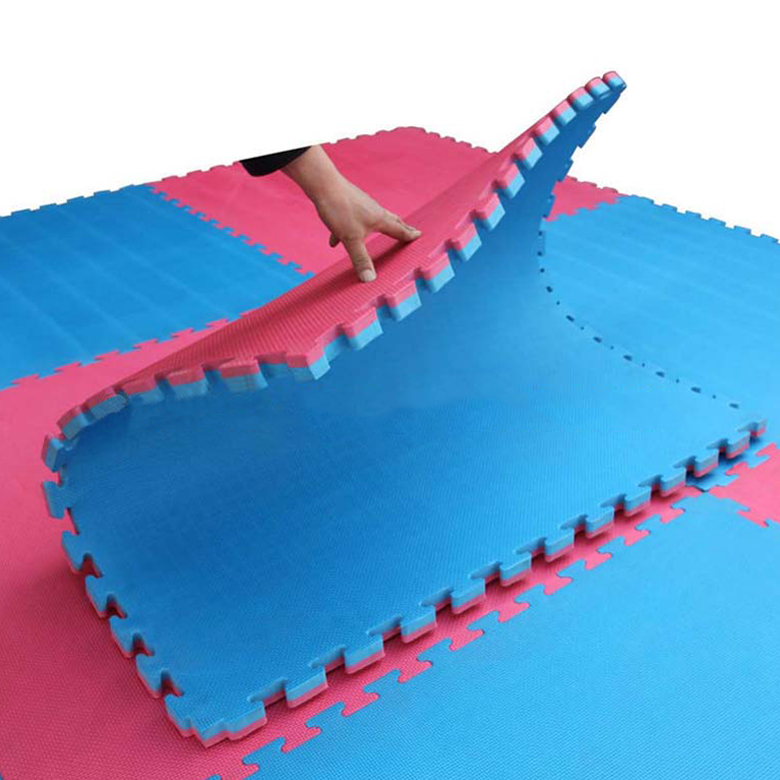 غير زهريلو 10pcs گھڻا استعمال Tatami interlocking eva foam judo mats 40mm سان