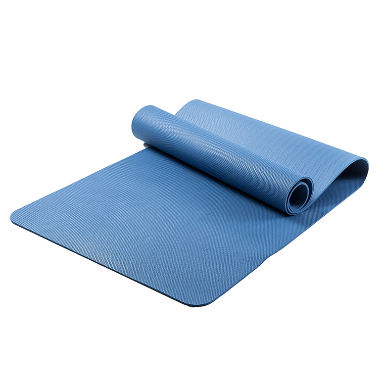 Groothandel vervaardiger ligte gewig stof joga mat gedruk eco joga mat