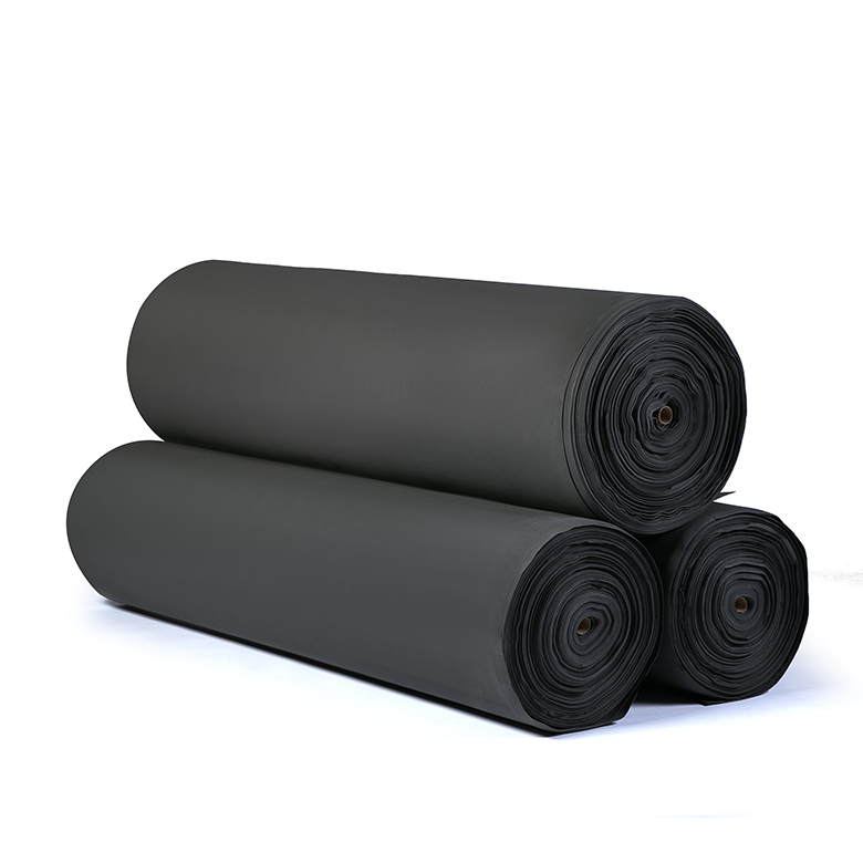 Pinasadya ng tagagawa ng China na hindi tinatablan ng tubig ang 1mm black eva roll sheet