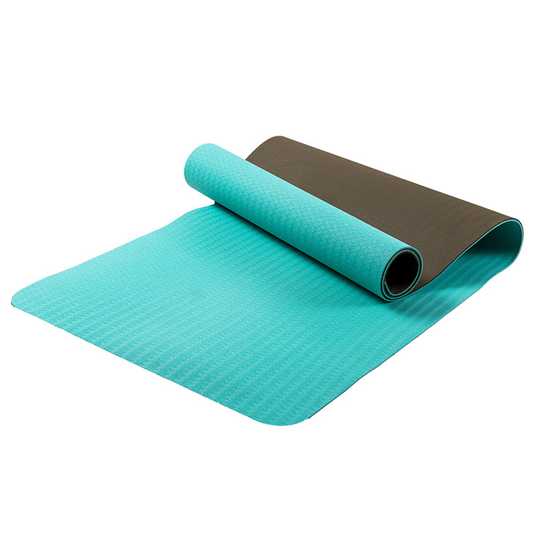 Tapete de ioga de espuma extra grossa, leve, lavável, ecológico, impresso personalizado