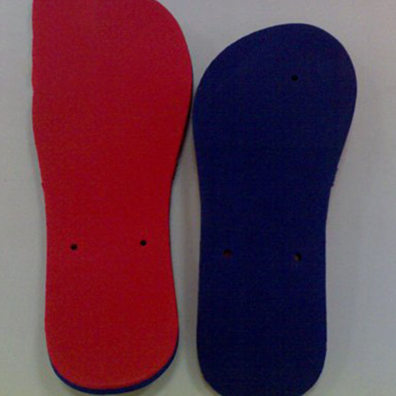 nieuw ontwerp hoogwaardige EVA-slipperzolen in kleur