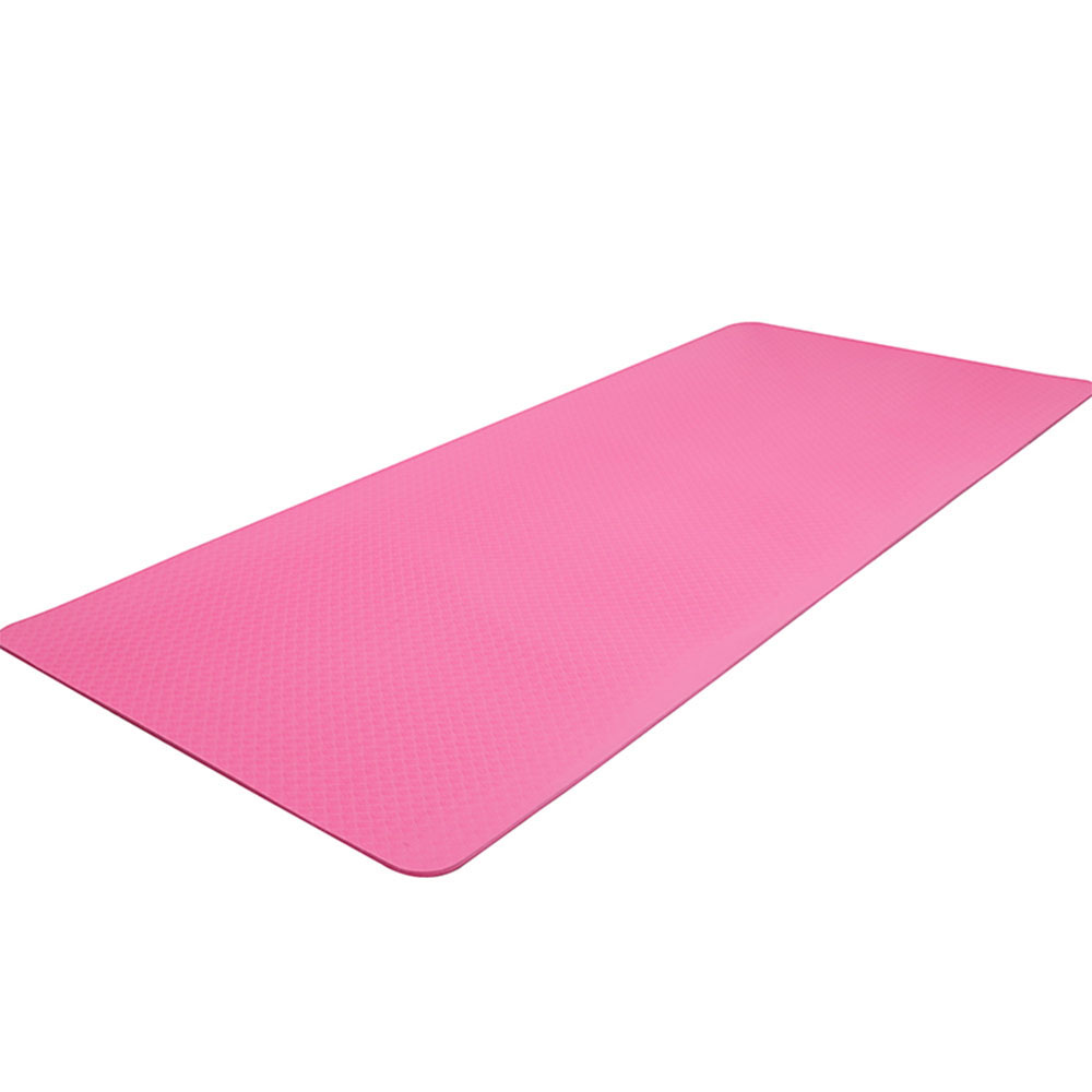 China supplier round foam roll TPE yoga mat alang sa pagbaligya customized reversible yoga mat