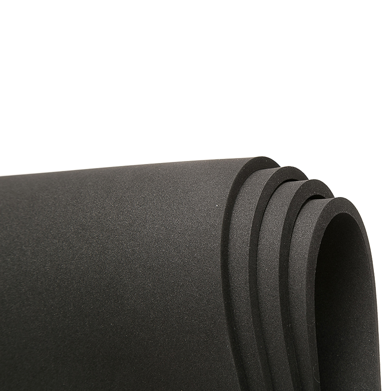 Eco-friendly custom density epdm sbr cr polymer rubber sponge sheet rolls epdm roll