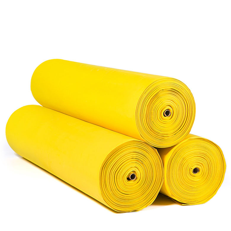 सानुकूल रंग पिवळा मटेरियल रोल इको-फ्रेंडली इवा फोम रबर शू सोल्स मटेरियल