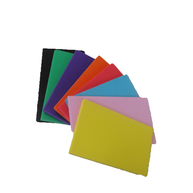Lembar busa eva warna-warni kanggo hadiah kerajinan lan promosi