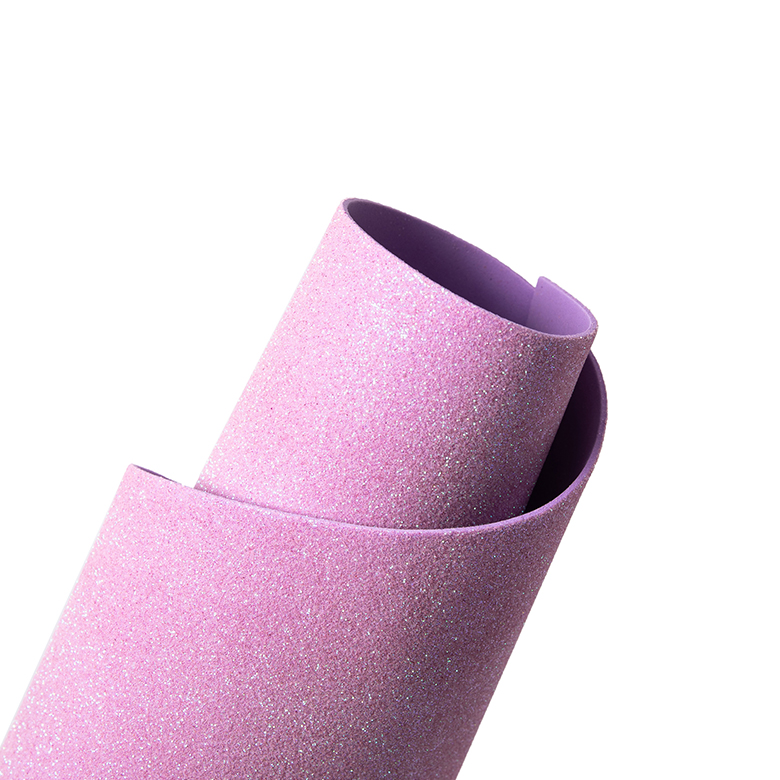 2020 couleur tendance mauve violet clair prix épais et doux assortiment feuille de mousse EVA goma 1mm d'épaisseur