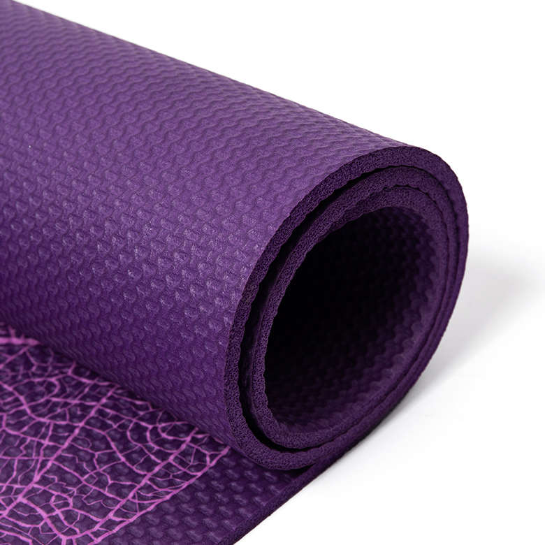 Sina ferkeaper geurbestindich miljeufreonlik non-slip PVC yoga mat mei hege tichtheid foar hot yoga bikram ashtanga sweaty workouts