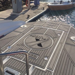 anti-slip duorsum net giftig Oanpaste boat yacht flooring materiaal marine eva foam sheets 20mm boat decking