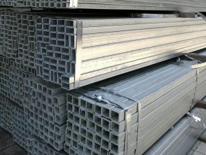 Galvanized square pipe is of high quality and low price