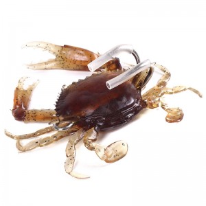 WHHJ-S0068 Artificial Soft Crab Lure With Hook