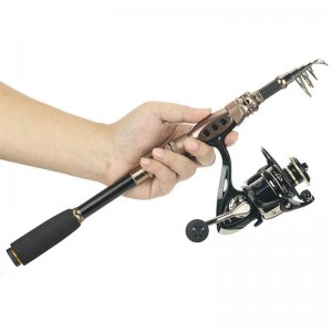WH-S111-lieying fishing rod at reel combo