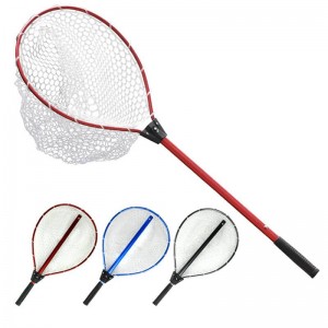 Fast delivery Fishing Crab Cage - WH-T049 Telescopic Pole Fishing Silicone Net – Weihe