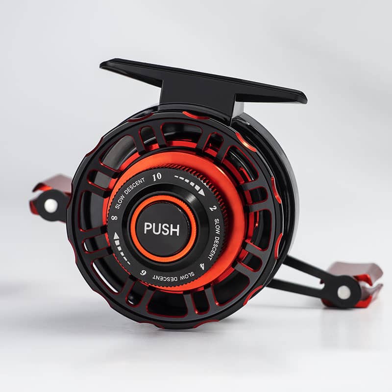 WHYD-FX сандық дисплей металл Fly Fishing Reel