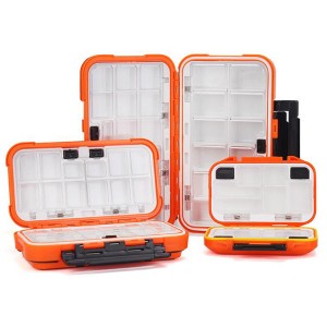 2022 High quality Small Tackle Box - WH-TB 001 cheap waterproof Double-sided fishing accessories box fishing boxes – Weihe