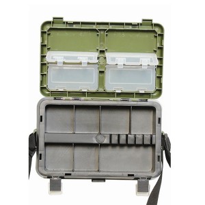 WHHS317 set portabil multifuncțional de mare capacitate cu două fețe cutie de pescuit cu momeală pentru momeală