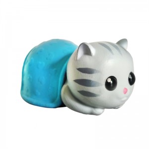 Hot-ferkeapjende oanpaste PVC Animal Figurine Toy Model 3D Printing Cartoon Cat Action Figures