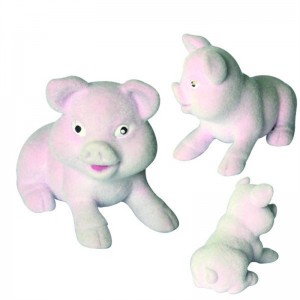 Funny Kung Fu Pink Pig Toys