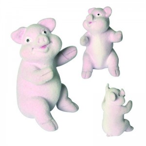 Funny Kung Fu Pink Pig Toys