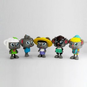 ODM Factory Popular Custom Cartoon 3D Plastic Action Figure Toys